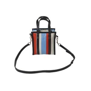 BALENCIAGA Bazaar Shopper XXS Shoulder Bag Multicolor Leather